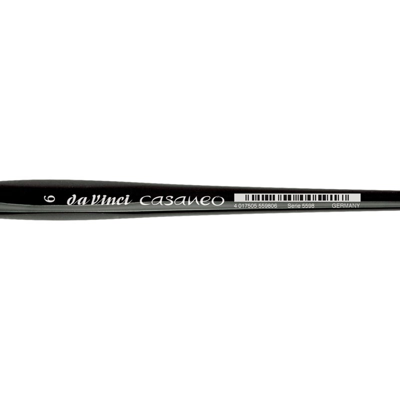 da Vinci Watercolor Series 5598 Casaneo Paint Brush, Round New Wave Synthetics, Size 6 - Image 4